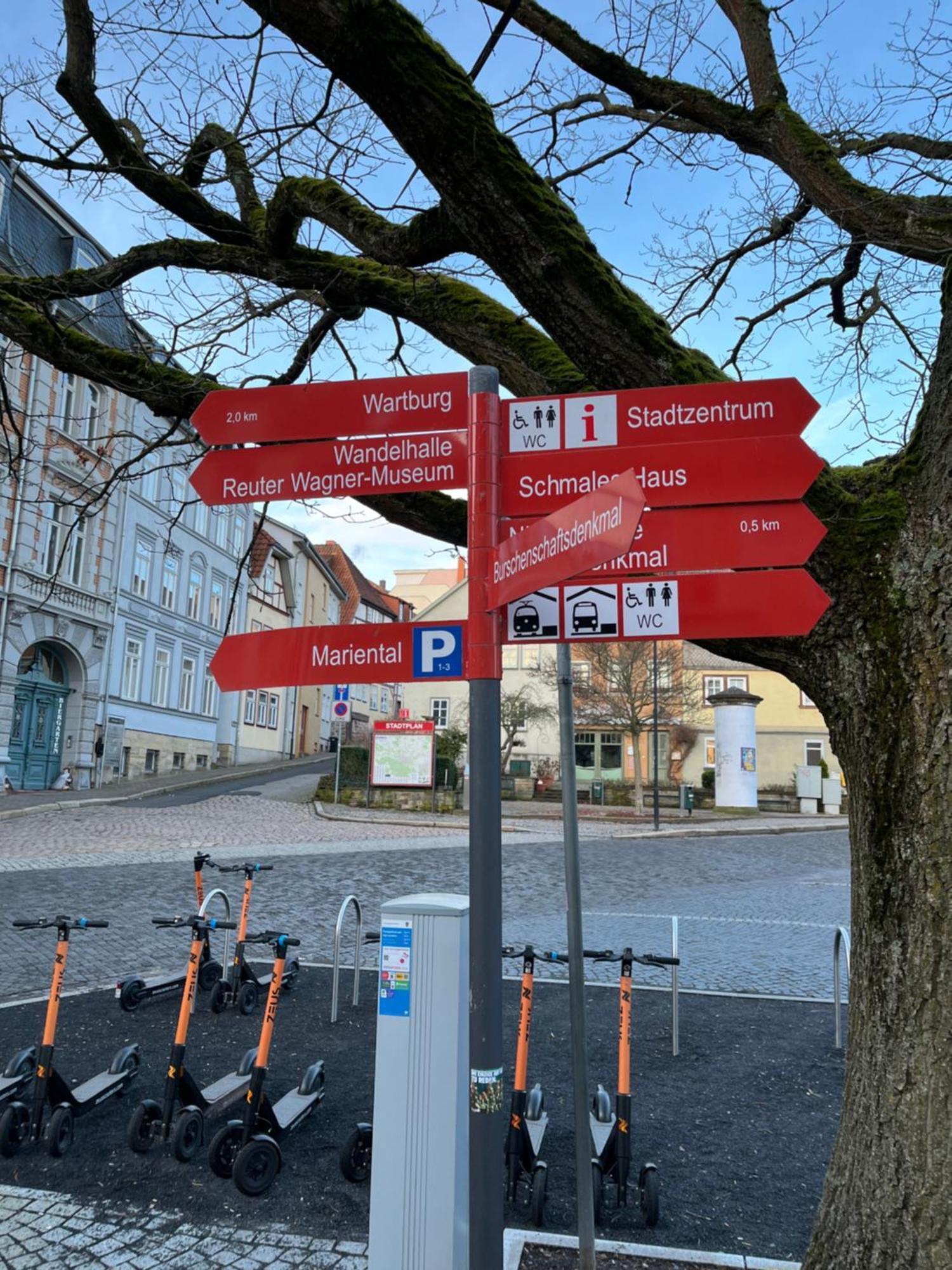 Ferienwohnung Mitte Sued Am Frauenplan Eisenach Exterior foto