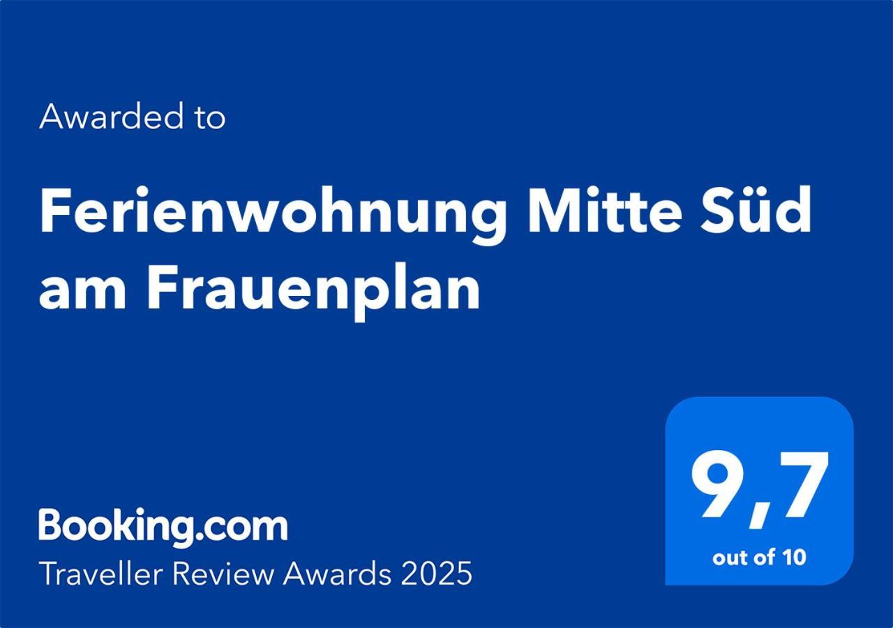 Ferienwohnung Mitte Sued Am Frauenplan Eisenach Exterior foto